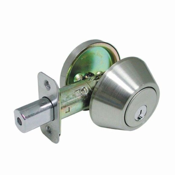 Promax PD2P1 Single Cylinder Deadbolt Satin Nickel - Picture 1 of 4
